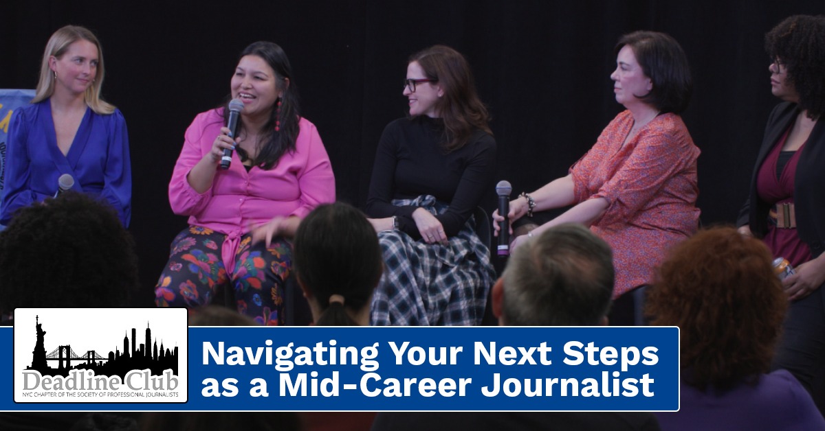 Navigating Your Next Steps as a Mid-Career Journalist​