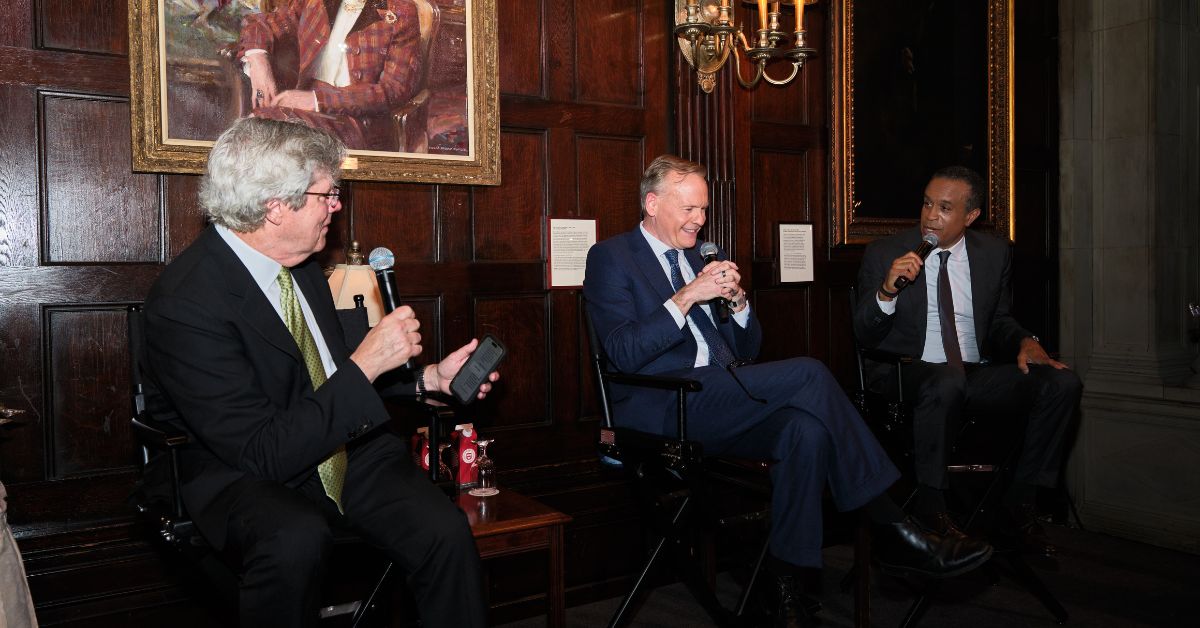 Dunlop, Dickerson and DuBois in conversation at the 2025 Awards dinner.