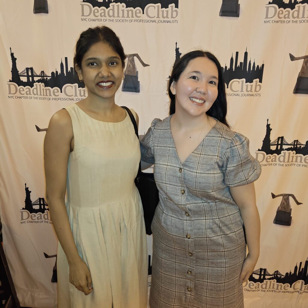 Guests celebrate at the summer kickoff and awards party.