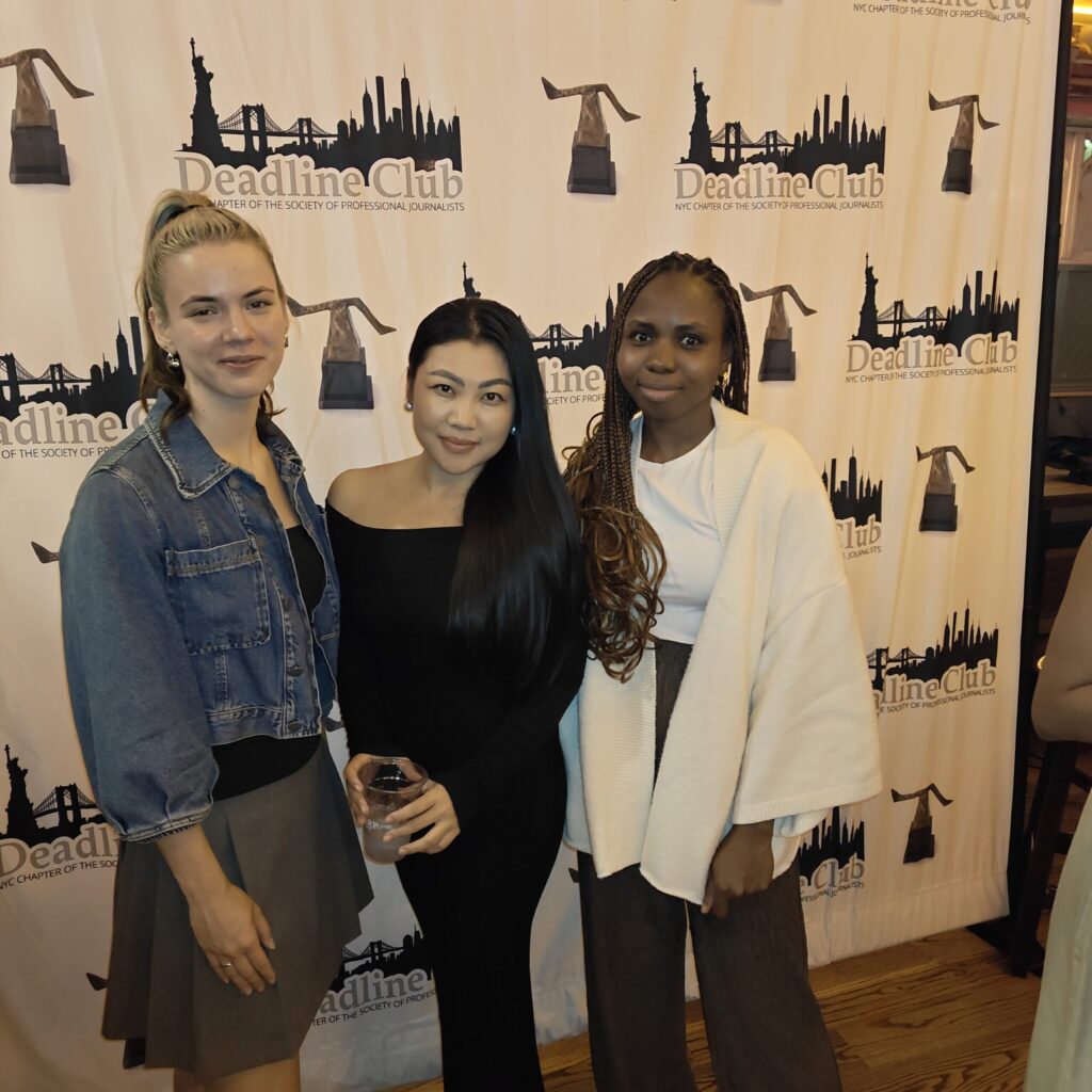 Guests celebrate at the summer kickoff and awards party.