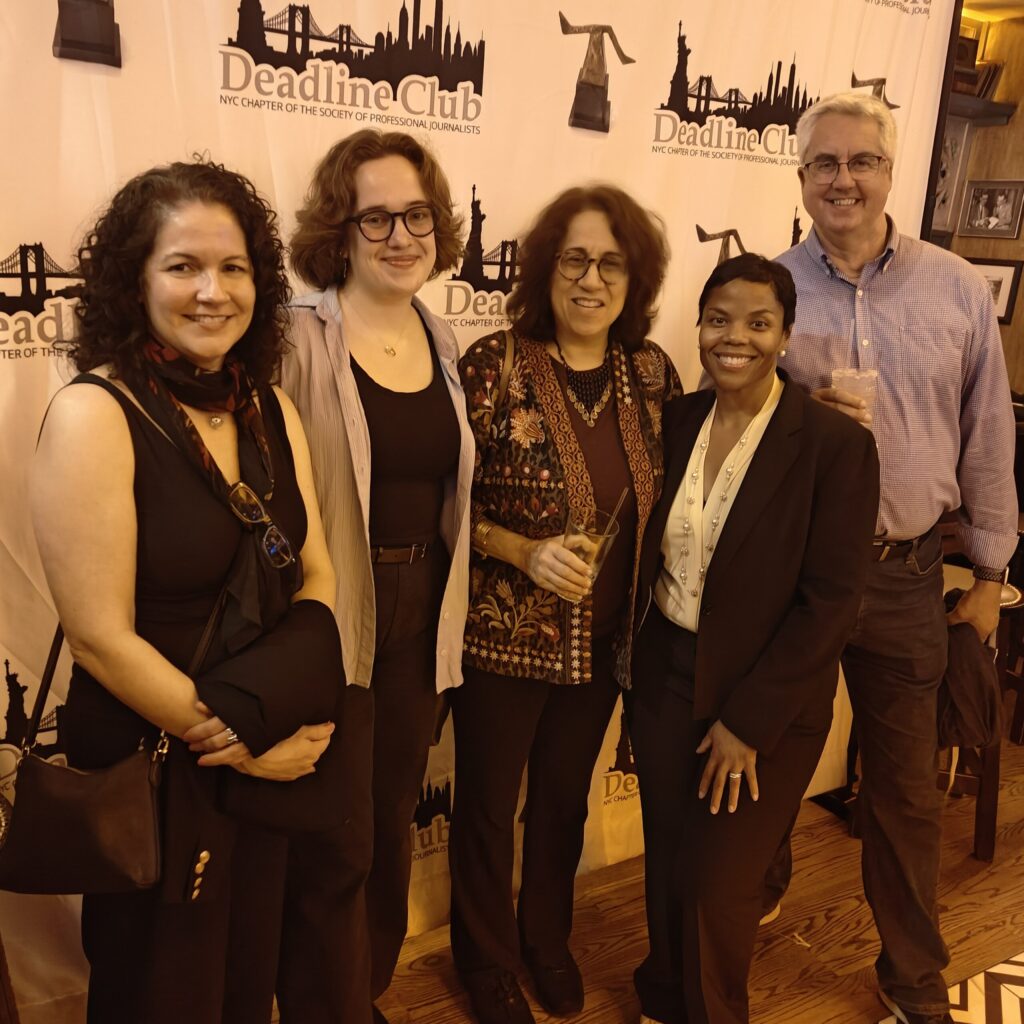 Guests celebrate at the summer kickoff and awards party.
