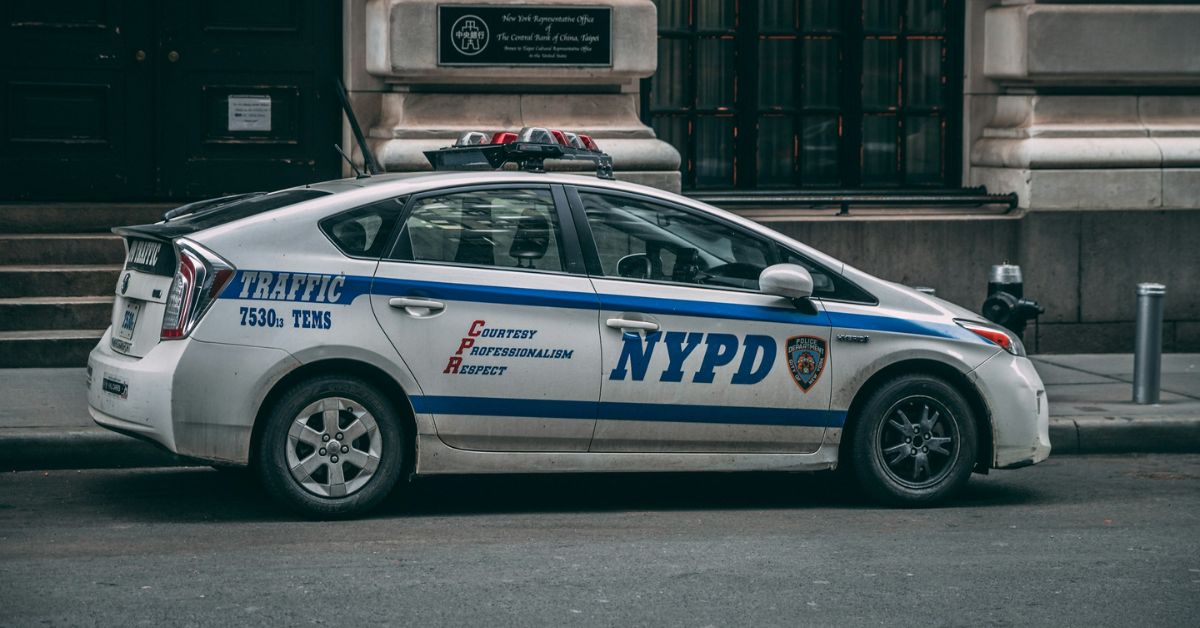 Photo of NYPD Traffic car.